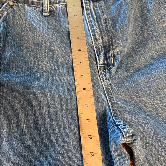 Madewell Superwide-Leg Women’s Jeans Tag Size 31 Relaxed High Rise Slash Pockets - Picture 7 of 15